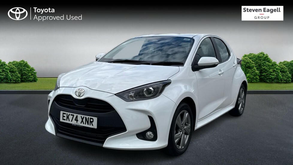 Toyota Yaris 1.5 Vvt-h Icon Hatchback Hybrid E-cvt E EK74XNR White #3