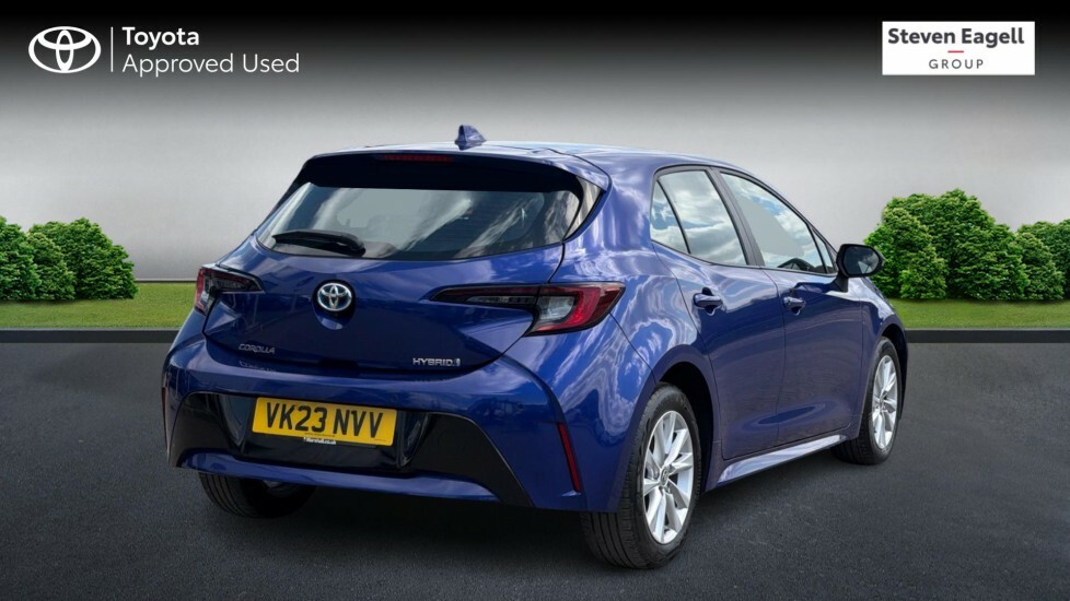 Toyota Corolla 1.8 Vvt-h Icon Cvt Euro 6 Ss VK23NVV Blue #2