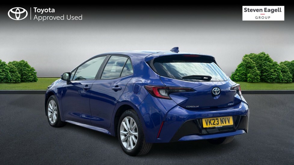 Toyota Corolla 1.8 Vvt-h Icon Cvt Euro 6 Ss VK23NVV Blue #4
