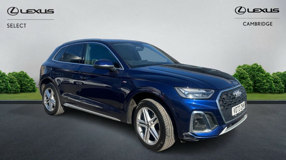 Audi Q5 2.0 Tdi 40 S Line Suv S Tronic Quattro Blue