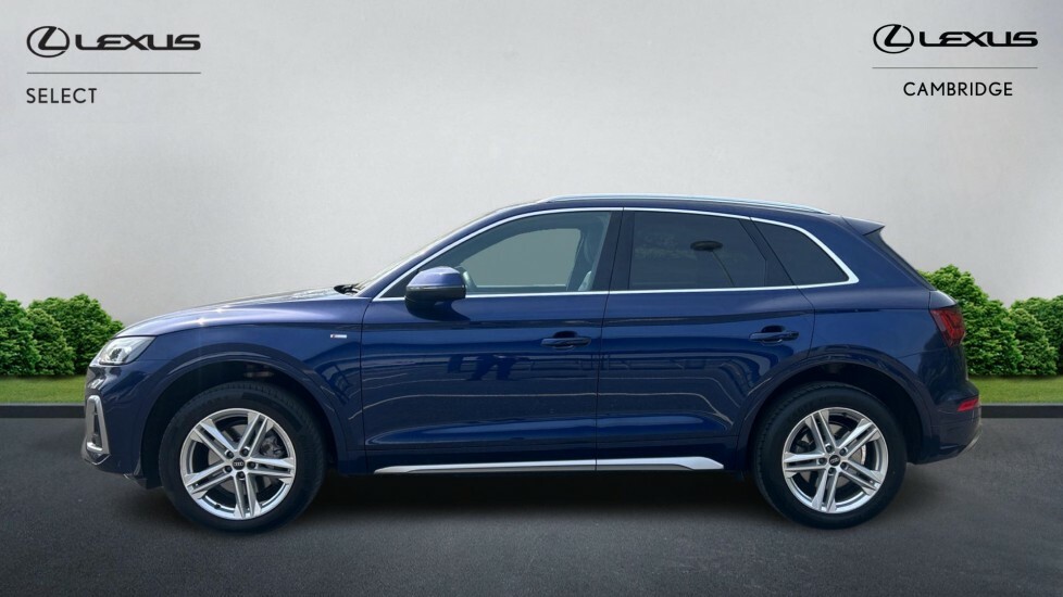 Audi Q5 2.0 Tdi 40 S Line Suv S Tronic Quattro VO73ZHM Blue #3