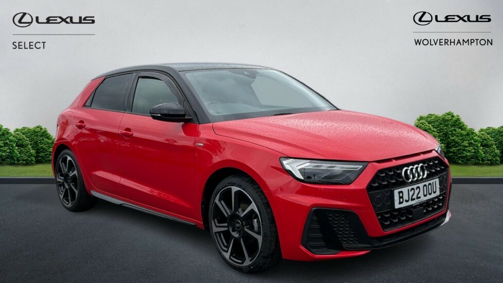 Audi A1 1.0 Tfsi 25 Black Edition Sportback Euro 6 Ss 5 Red