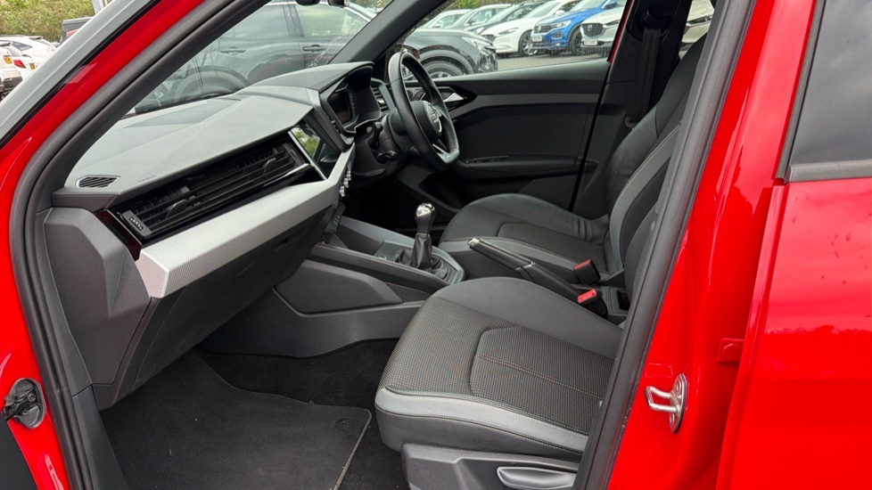 Audi A1 1.0 Tfsi 25 Black Edition Sportback Euro 6 Ss 5 BJ22OOU Red #6