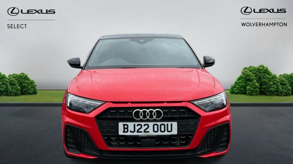 Audi A1 1.0 Tfsi 25 Black Edition Sportback Euro 6 Ss 5 BJ22OOU Red #4