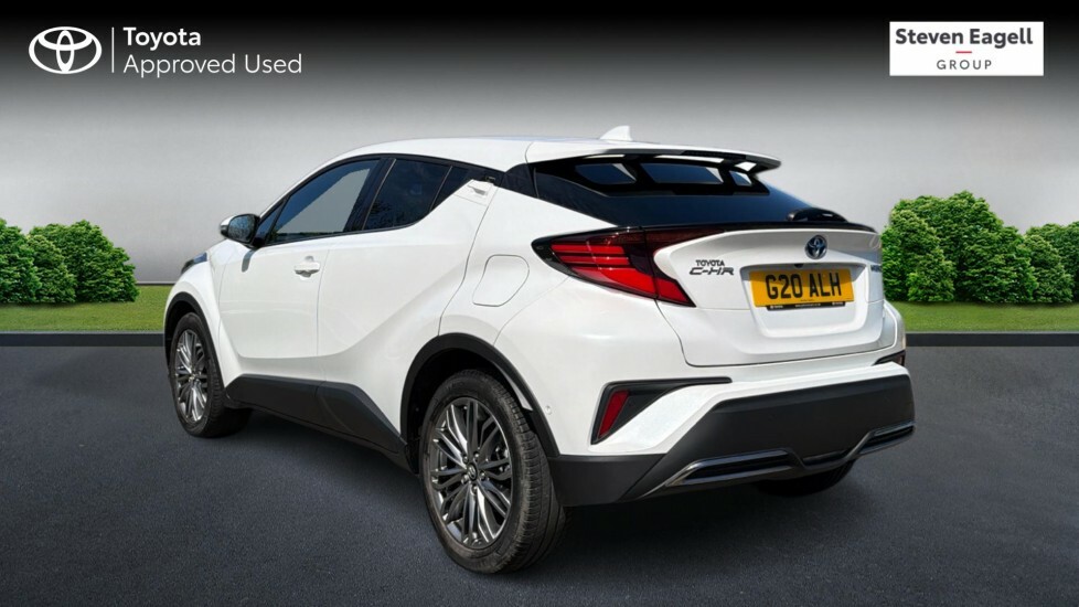 Toyota C-Hr 2.0 Vvt-h Excel Cvt Euro 6 Ss YV23XCF White #4