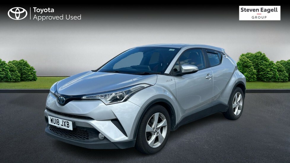 Toyota C-Hr 1.8 Vvt-h Icon Cvt Euro 6 Ss WU18JXB Silver #3
