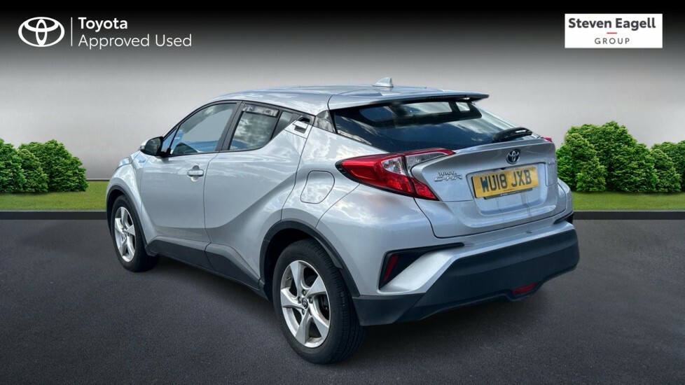 Toyota C-Hr 1.8 Vvt-h Icon Cvt Euro 6 Ss WU18JXB Silver #4