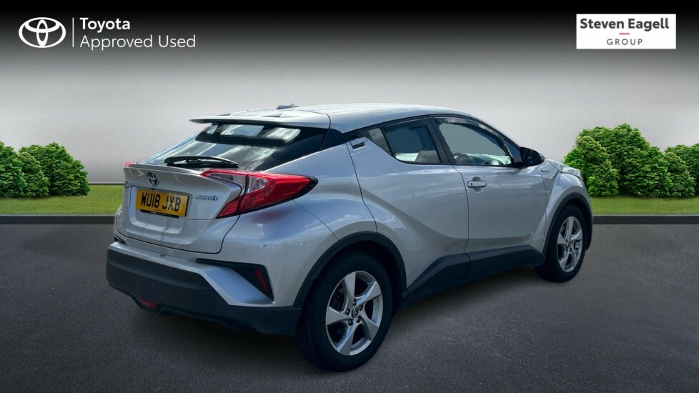 Toyota C-Hr 1.8 Vvt-h Icon Cvt Euro 6 Ss WU18JXB Silver #2