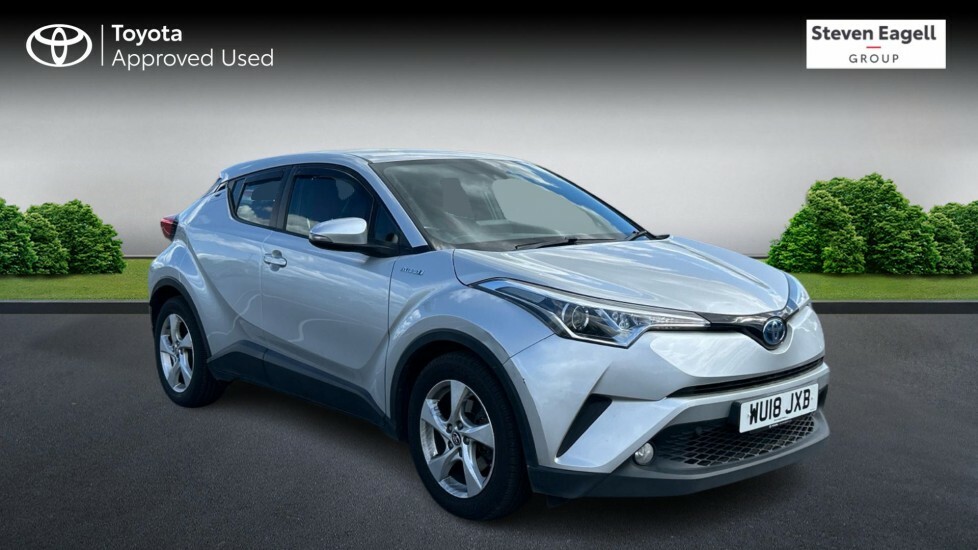 Toyota C-Hr 1.8 Vvt-h Icon Cvt Euro 6 Ss Silver