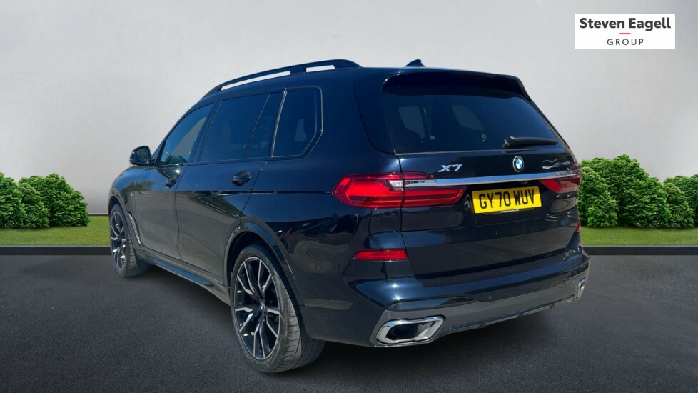 BMW X7 3.0 40D Mht M Sport Suv Hybrid Xdr GY70WUV Black #4