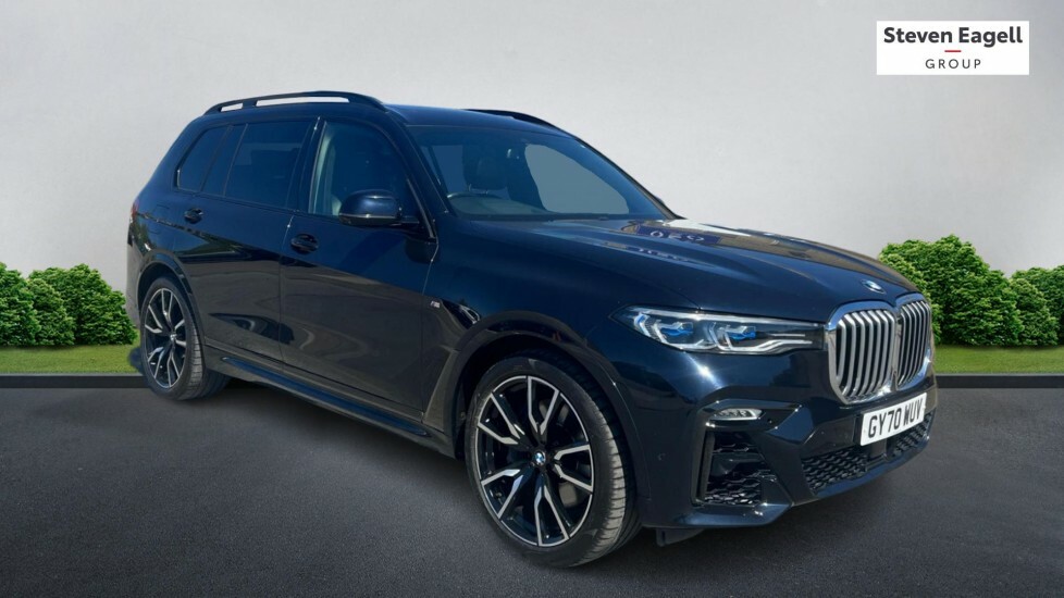 BMW X7 3.0 40D Mht M Sport Suv Hybrid Xdr Black