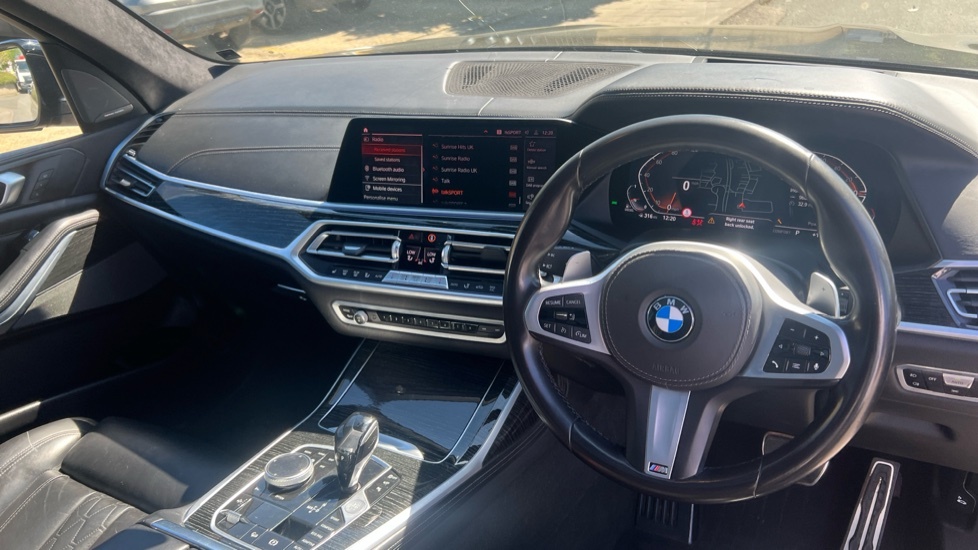 BMW X7 3.0 40D Mht M Sport Suv Hybrid Xdr GY70WUV Black #6
