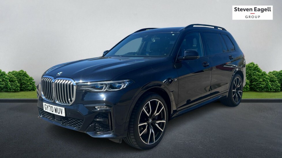 BMW X7 3.0 40D Mht M Sport Suv Hybrid Xdr GY70WUV Black #3