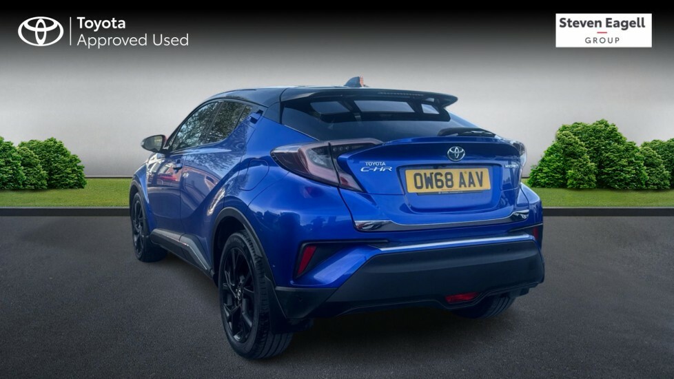 Toyota C-Hr 1.8 Vvt-h Dynamic Cvt Euro 6 Ss OW68AAV Blue #4