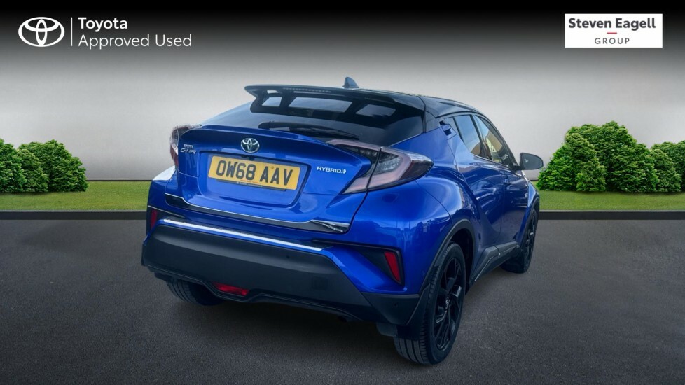 Toyota C-Hr 1.8 Vvt-h Dynamic Cvt Euro 6 Ss OW68AAV Blue #2