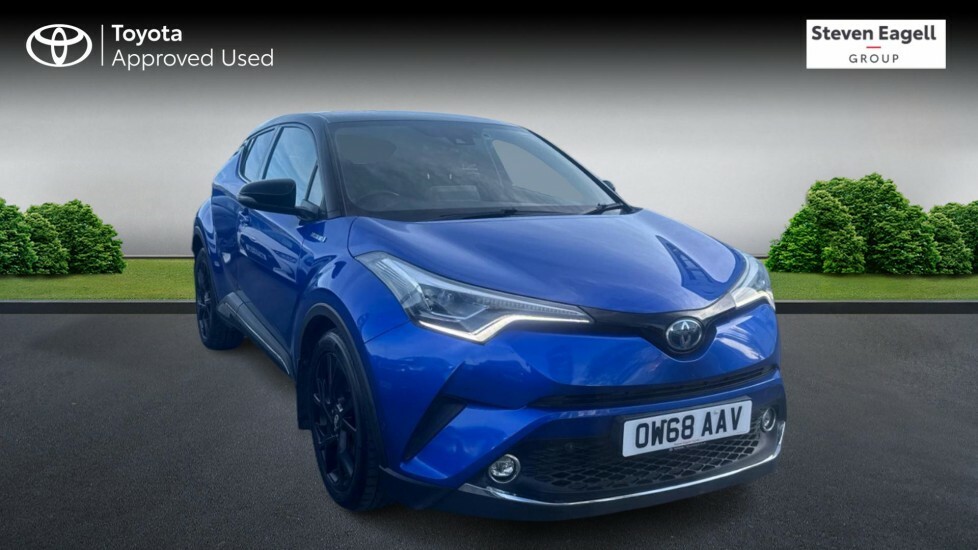 Toyota C-Hr 1.8 Vvt-h Dynamic Cvt Euro 6 Ss Blue