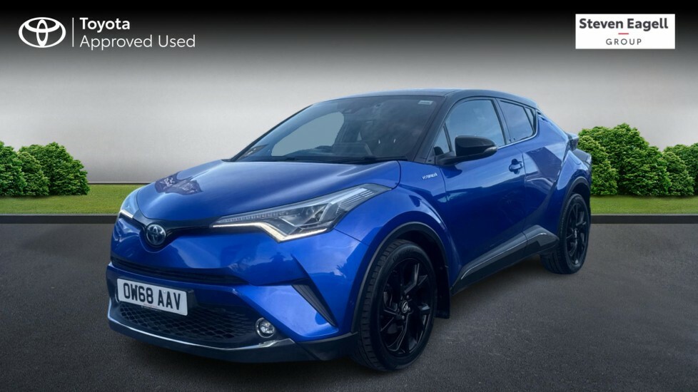 Toyota C-Hr 1.8 Vvt-h Dynamic Cvt Euro 6 Ss OW68AAV Blue #3