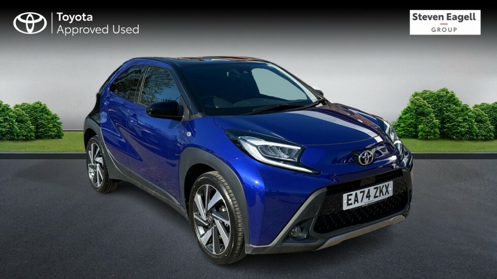 Toyota Aygo X 1.0 Vvt-i Exclusive X-shift Euro 6 Ss Blue