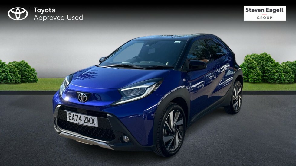 Toyota Aygo X 1.0 Vvt-i Exclusive X-shift Euro 6 Ss EA74ZKX Blue #3