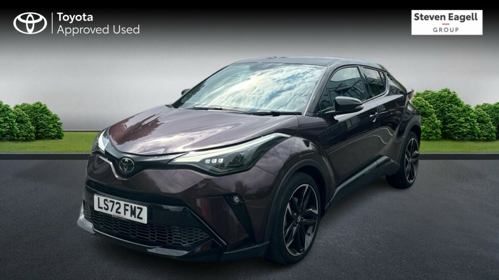 Toyota C-Hr 1.8 Vvt-h Gr Sport Suv Hybrid Cvt Euro LS72FMZ Purple #3