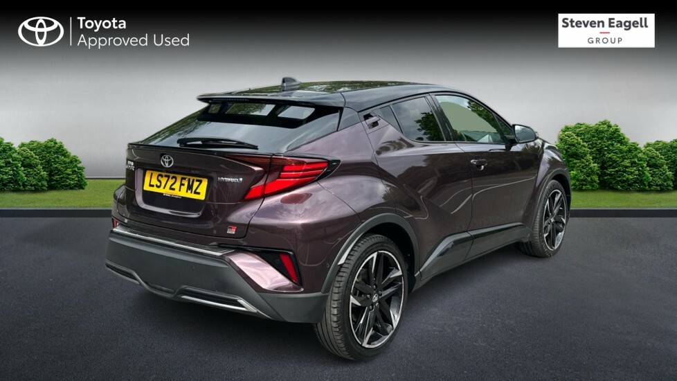 Toyota C-Hr 1.8 Vvt-h Gr Sport Suv Hybrid Cvt Euro LS72FMZ Purple #2