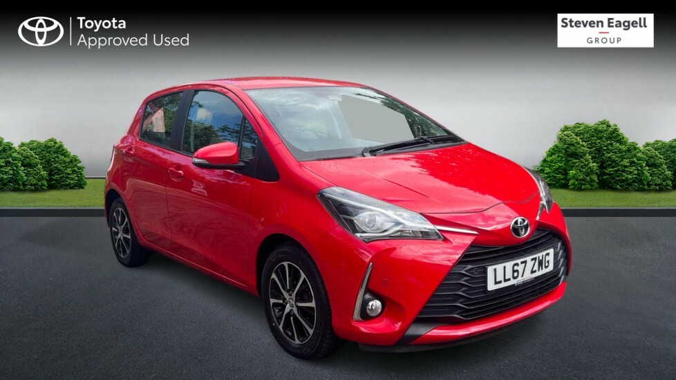 Toyota Yaris 1.5 Vvt-i Icon Tech Cvt Euro 6 Red