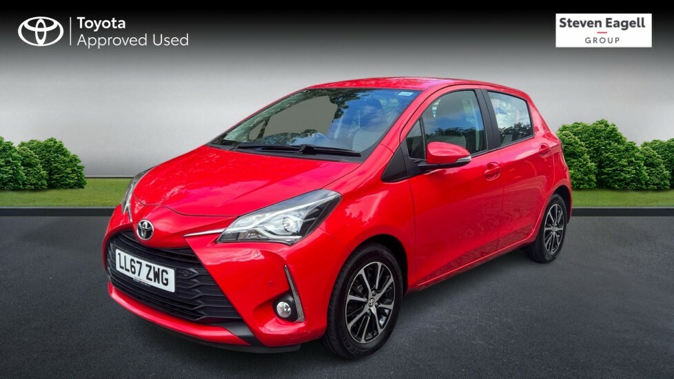 Toyota Yaris 1.5 Vvt-i Icon Tech Cvt Euro 6 Red #3