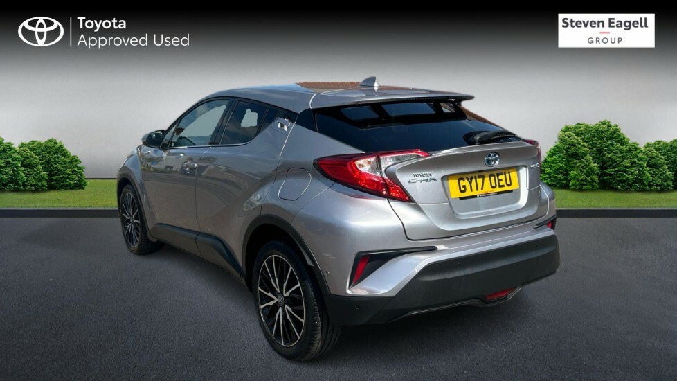 Toyota C-Hr 1.8 Vvt-h Excel Cvt Euro 6 Ss GY17OEU Silver #4