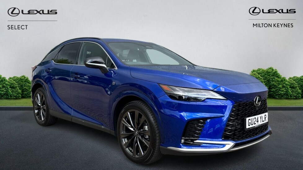 Lexus RX 2.5 450H 18.1Kwh F Sport Design Suv Pl Blue