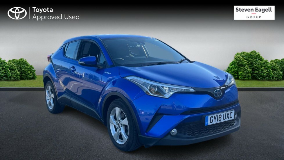 Toyota C-Hr 1.8 Vvt-h Icon Cvt Euro 6 Ss Blue