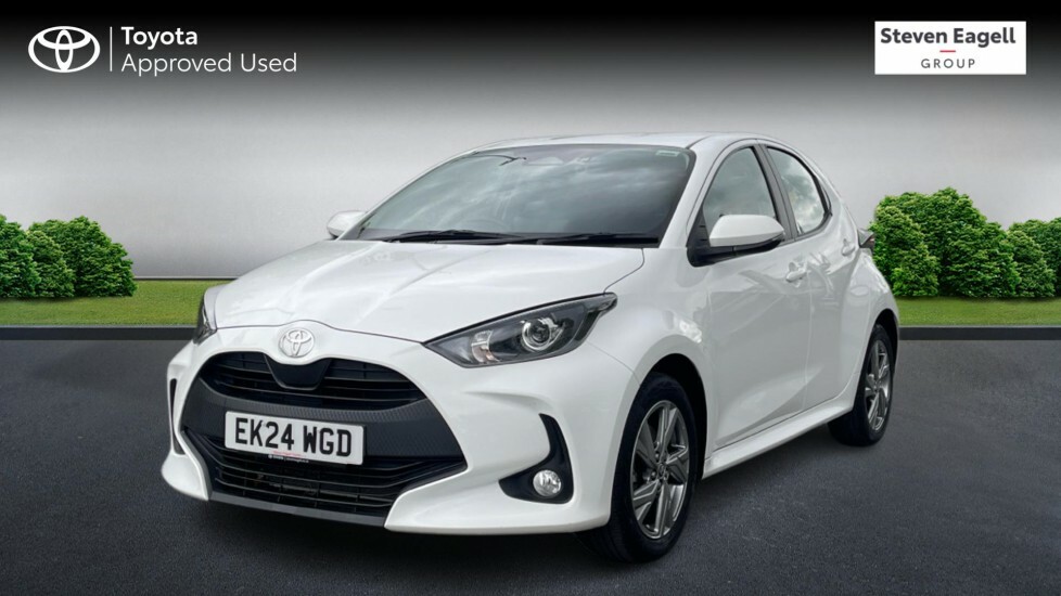 Toyota Yaris 1.5 Vvt-h Icon Hatchback Hybrid E-cvt E EK24WGD White #3