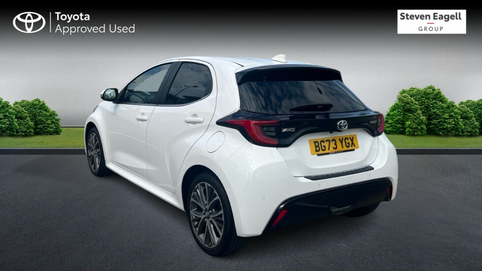 Toyota Yaris 1.5 Vvt-h Excel E-cvt Euro 6 Ss BG73YGX White #4