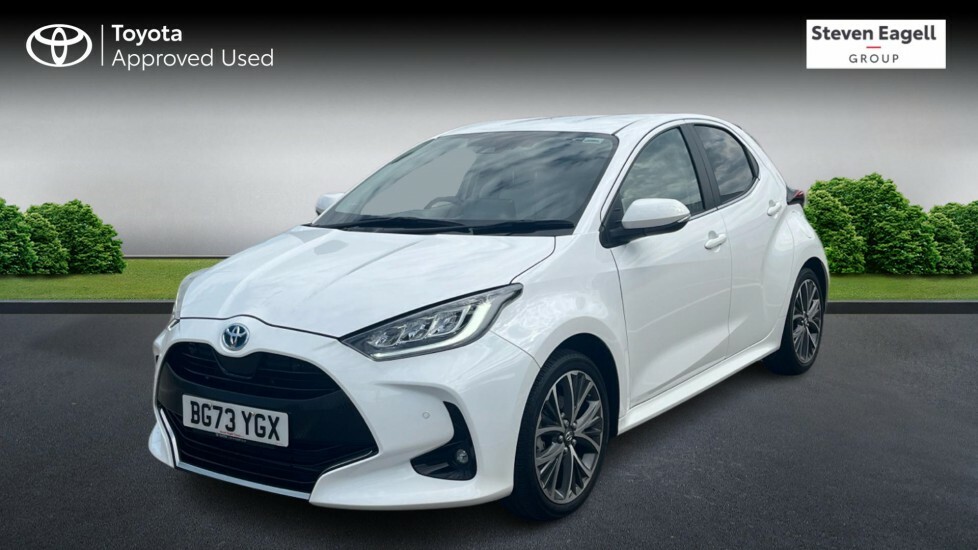 Toyota Yaris 1.5 Vvt-h Excel E-cvt Euro 6 Ss BG73YGX White #3