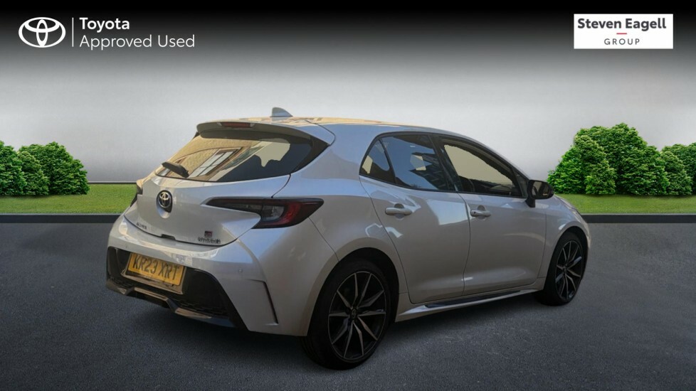 Toyota Corolla 1.8 Vvt-h Gr Sport Cvt Euro 6 Ss KR23XRT White #2