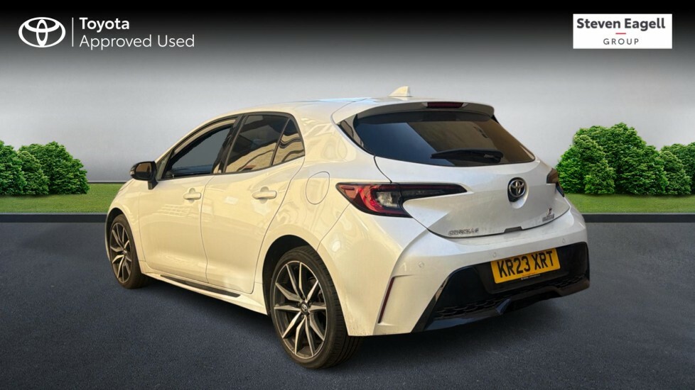 Toyota Corolla 1.8 Vvt-h Gr Sport Cvt Euro 6 Ss KR23XRT White #4