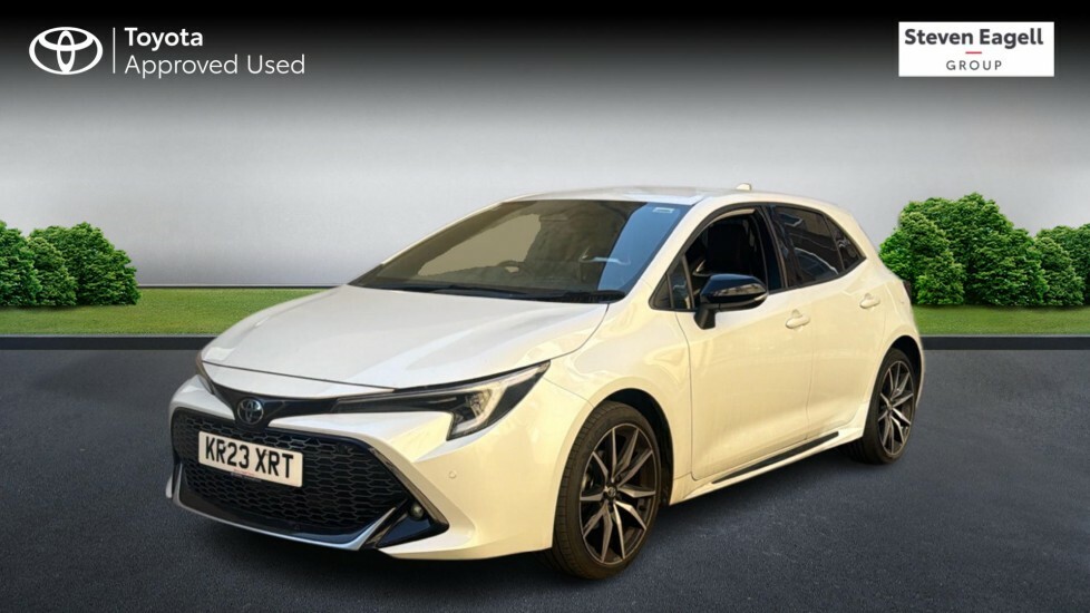 Toyota Corolla 1.8 Vvt-h Gr Sport Cvt Euro 6 Ss KR23XRT White #3