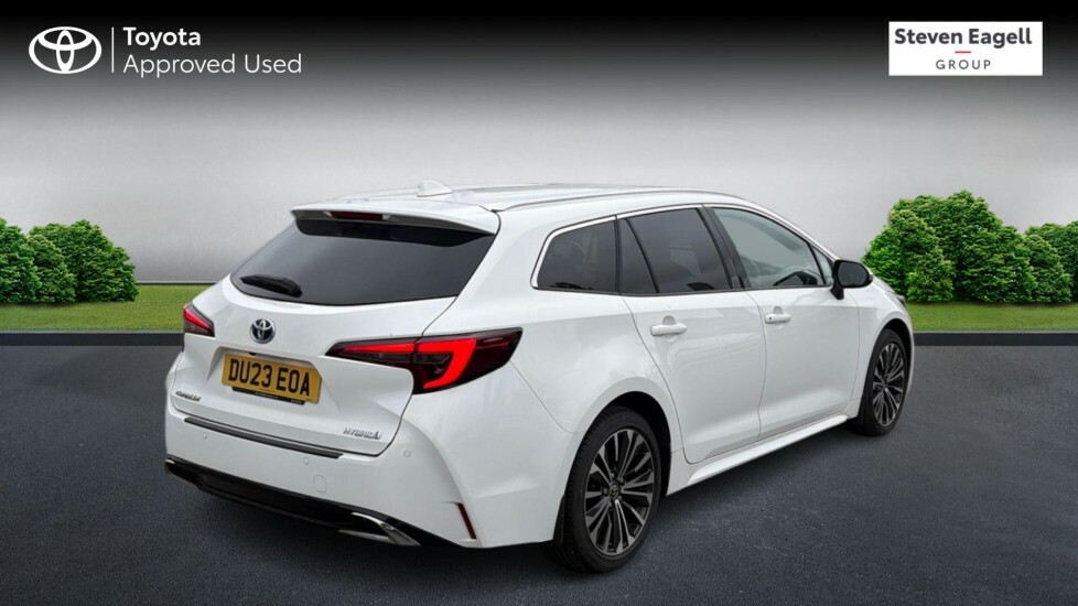 Toyota Corolla 1.8 Vvt-h Design Touring Sports Cvt Euro 6 Ss 5 White #2