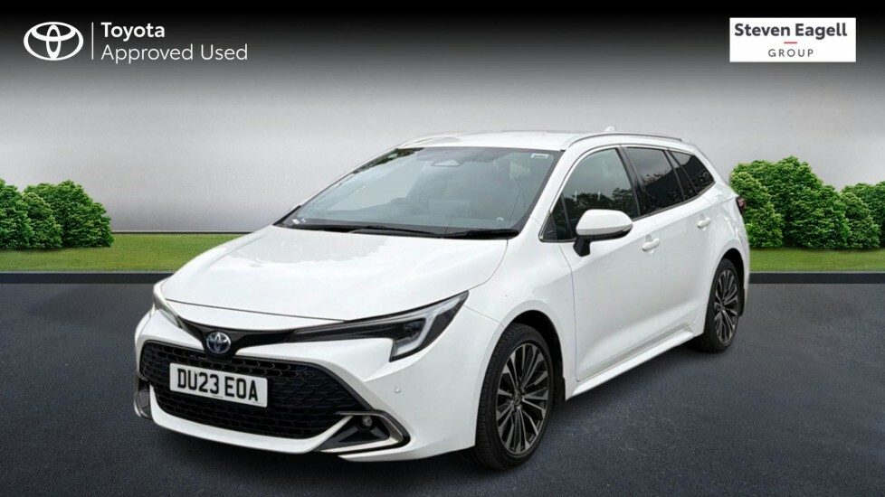 Toyota Corolla 1.8 Vvt-h Design Touring Sports Cvt Euro 6 Ss 5 White #3
