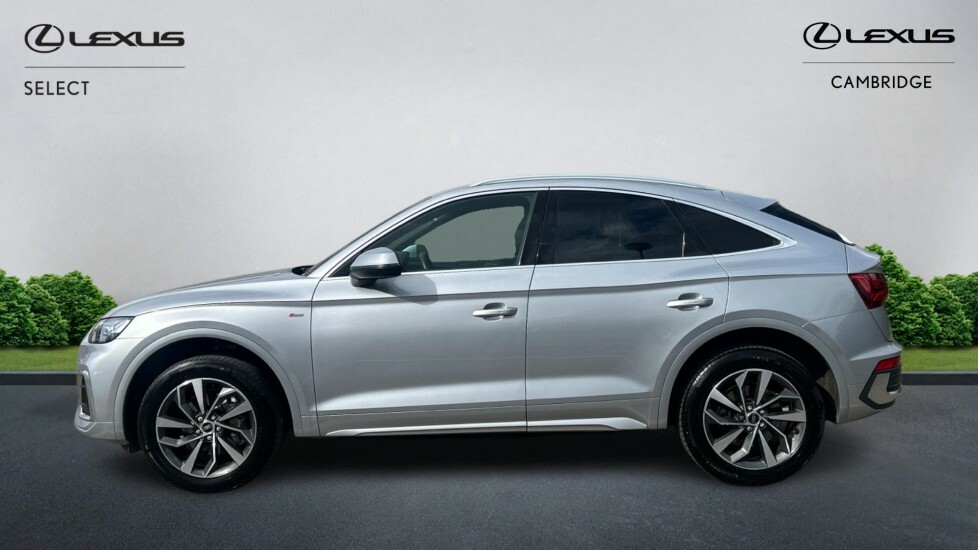 Audi Q5 2.0 Tdi 40 S Line Sportback S Tronic Qu DC23RZY Silver #3