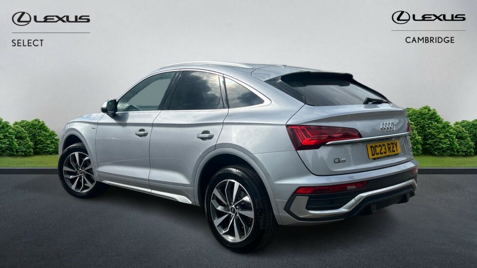 Audi Q5 2.0 Tdi 40 S Line Sportback S Tronic Qu DC23RZY Silver #2