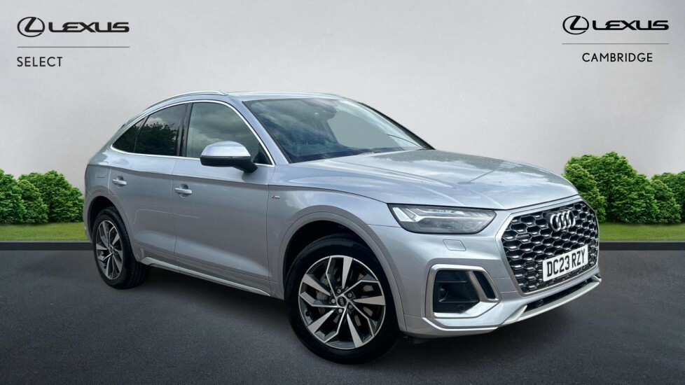Audi Q5 2.0 Tdi 40 S Line Sportback S Tronic Qu Silver