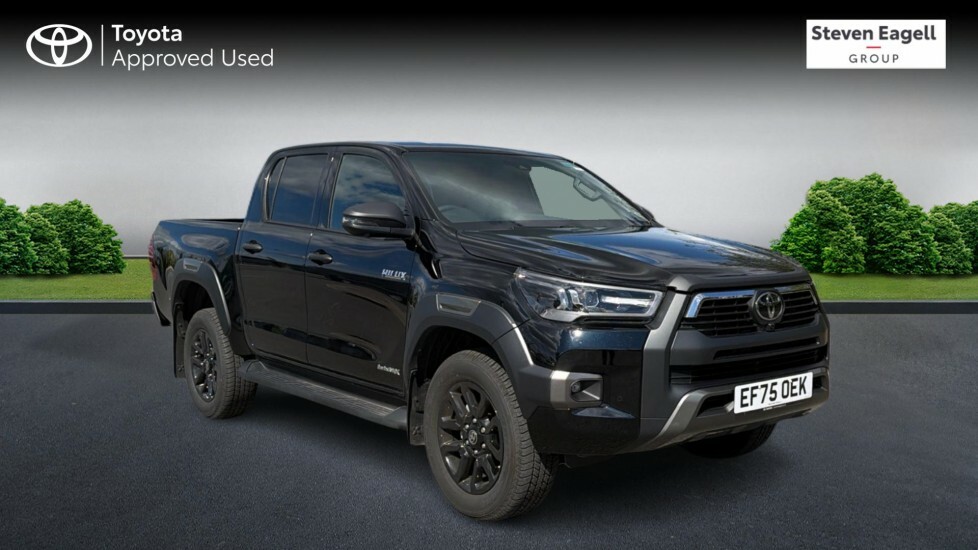 Toyota HILUX 2.8 D-4d-h Invincible X 4Wd Euro 6 Black
