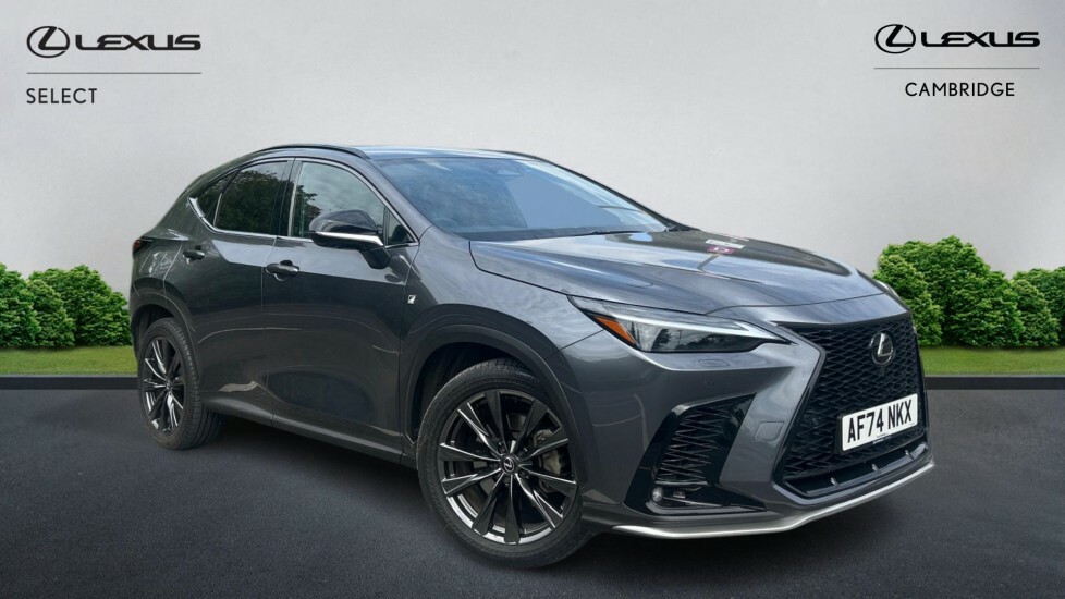 Lexus NX 2.5 450H 18.1Kwh F Sport Suv Plug-in H Grey