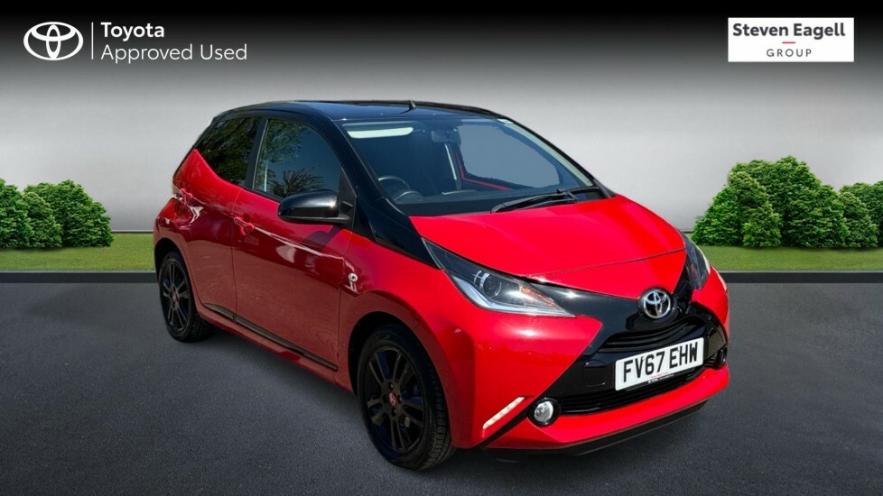 Toyota Aygo 1.0 Vvt-i X-cite 4 Red Bi-tone X-shift Euro 6 Red