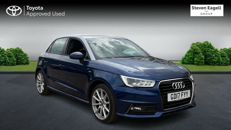 Audi A1 1.4 Tfsi S Line Sportback S Tronic Euro 6 Ss Blue