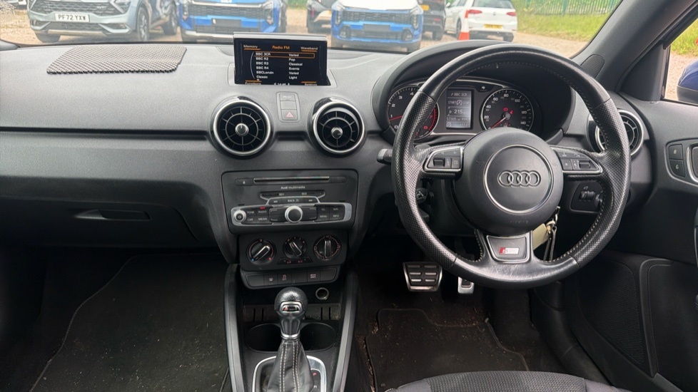 Audi A1 1.4 Tfsi S Line Sportback S Tronic Euro 6 Ss GD17FYY Blue #6