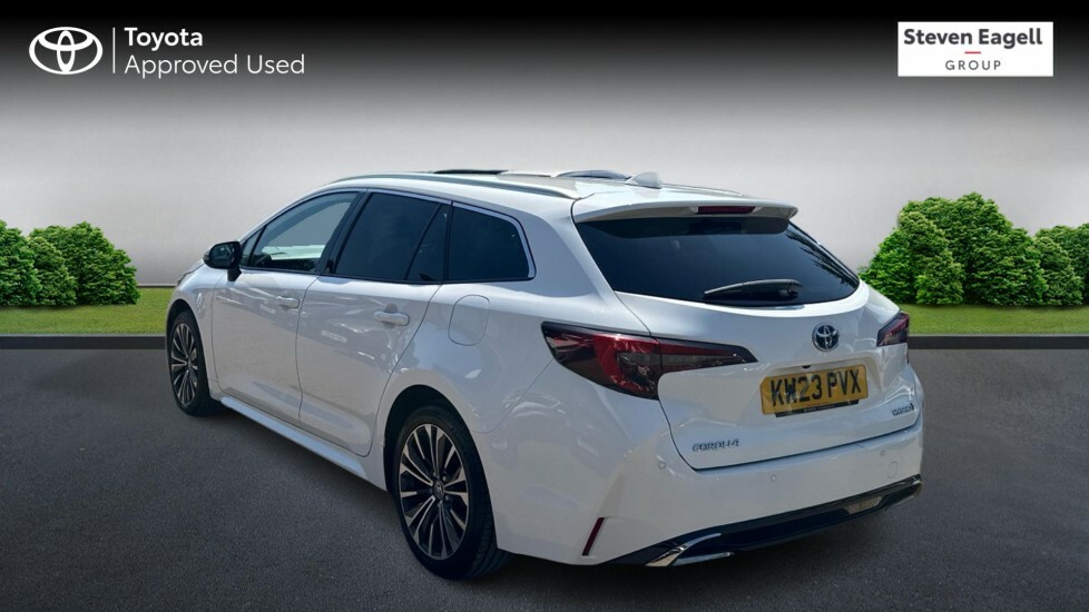Toyota Corolla 1.8 Vvt-h Design Touring Sports Cvt Euro 6 Ss 5 KW23PVX White #4