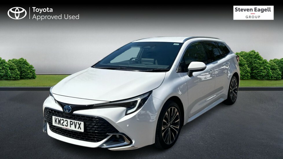 Toyota Corolla 1.8 Vvt-h Design Touring Sports Cvt Euro 6 Ss 5 KW23PVX White #3