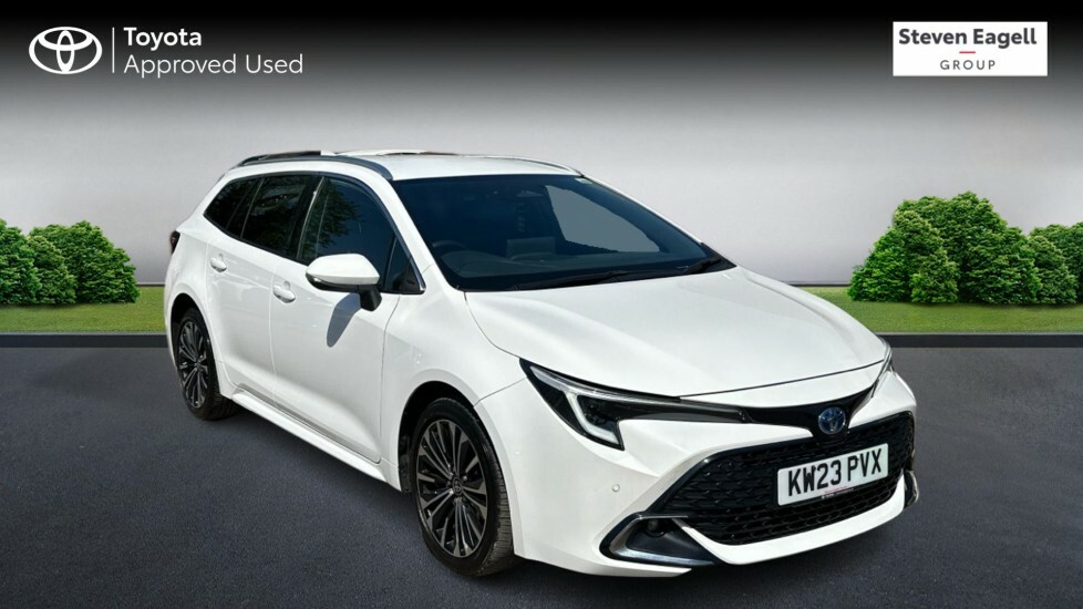 Toyota Corolla 1.8 Vvt-h Design Touring Sports Cvt Euro 6 Ss 5 White