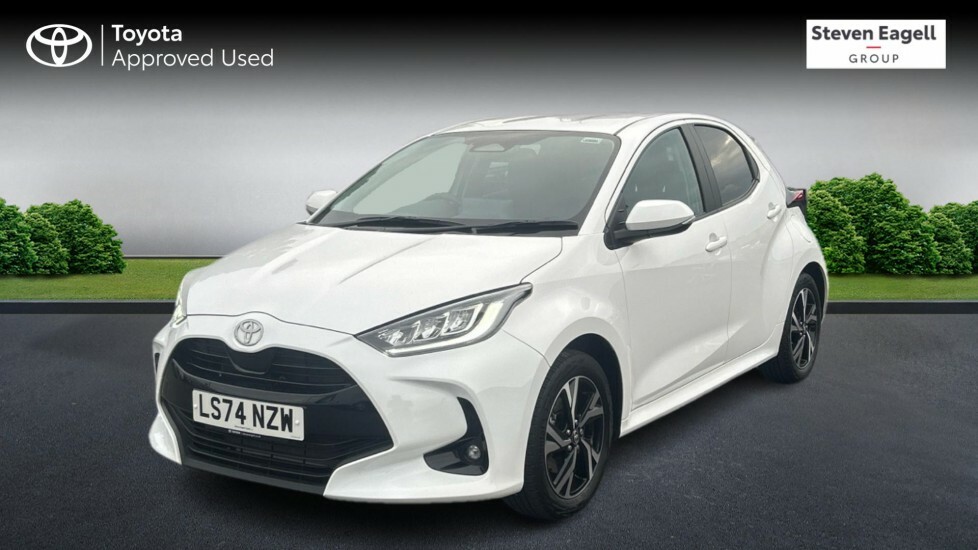 Toyota Yaris 1.5 Vvt-h Design E-cvt Euro 6 Ss LS74NZW White #6